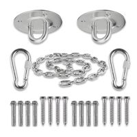 Anchor Ceiling Mount Kit with Chain for Swing,Hammock,Wall Mount Hook for Yoga Straps,Ceiling Bracket for Gymnastic Ring