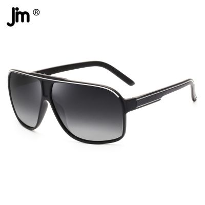 【LZ】✠  JM Ultralight Polarized Sunglasses for Men Women Square Brand Designer Sunglasses UV400