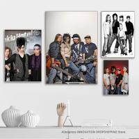 Tokio Hotel คนดังเพลงโปสเตอร์-Star Band Album ผ้าใบ Wall Art สำหรับตกแต่งบ้าน