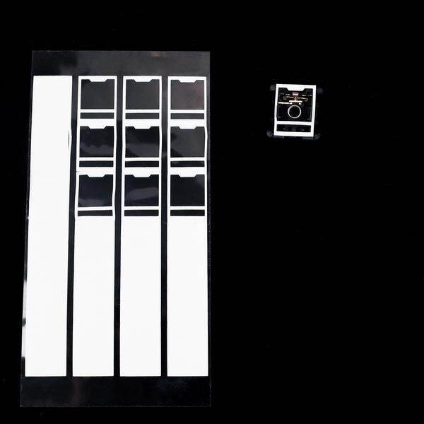 YMDK Switch Film 120 Pcs Clear White MX Switches Films H PC For Cherry