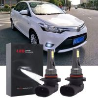 ชุดหลอดไฟตัดหมอกฮาโลเจน LED 6000K แบบเปลี่ยน สําหรับ TOYOTA VIOS gen3 2013 2014 2015 2016-2018 (1 คู่) รับประกัน 10 เดือน