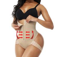 【CW】 Cuff Tummy Trainer Female Shapewear 2-IN-1 Waist Hip Lifting Pants TK-ing