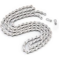 10 Speed 116 Links MTB Bicycle Chain  Silver Gold (1/2x11/128-Inch) Compatible with 9 Speed