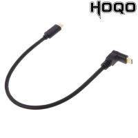 Gold Plated USB 3.1 Type C Elbow Male to usb C Male Extension Cable High Speed Xiaomi huawei Charging Data Cord