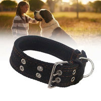 FANGAN Adjustable Nylon For Medium Large Dog Thickened Training Metal Buckle Neck Strap Dog Collar Pet Supplies Necklace