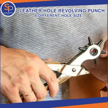  Professional Leather Hole Puncher Tool for Belts