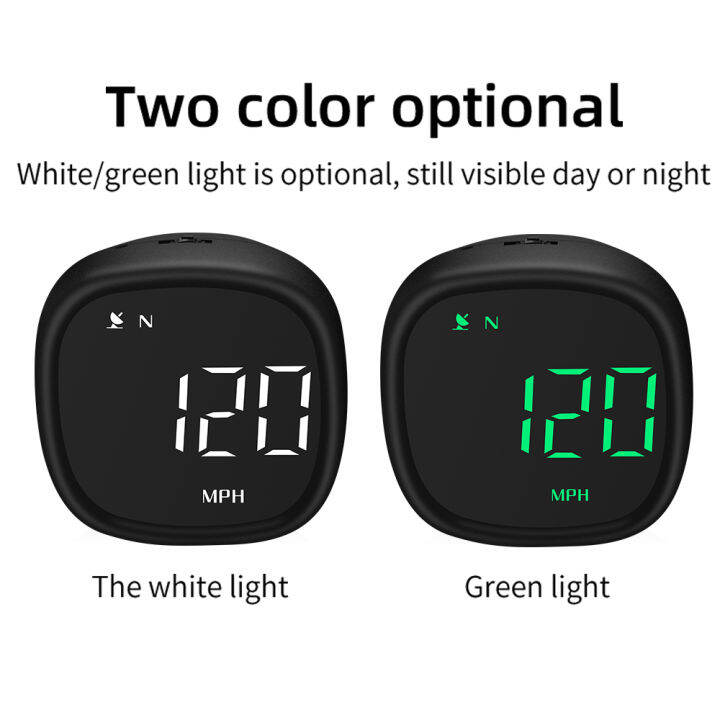 gps-hud-head-up-display-digital-speedometer-สัญญาณเตือนความเร็วเกินเข็มทิศนาฬิกาความเมื่อยล้าเตือนการขับขี่สากลสำหรับรถยนต์ทุกคัน