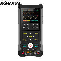 KKmoon 3in1 Oscilloscope Multimeter แหล่งสัญญาณ80Mhz แบนด์วิดท์250msa/s อัตราการสุ่มตัวอย่าง Dual Channel แบบใช้มือถือ Oscilloscopes นวัตกรรม AI Waveform Preview สำหรับ DIY และการทดสอบอิเล็กทรอนิกส์