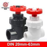 hot【DT】 Flowcolour 20/25/32/40mm Hi-quality UPVC Gate Sluice Garden Irrigation Aquarium