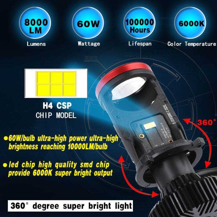 gregory-1pcs-รถ-led-h4-ไฟหน้าหลอดไฟ-2022-ยี่ห้อใหม่-super-bright-high-power-y7-20000lm-h4-led-รถด้านหน้าไฟหน้าหลอดไฟ