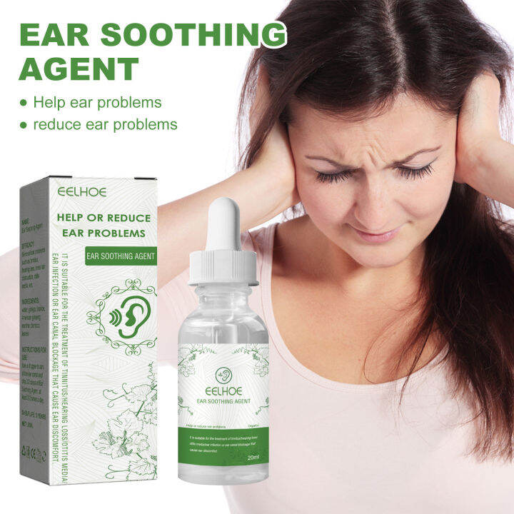 GQQ Tinnitus Itching Relieving Ear Drops Fast Absorption Soothe