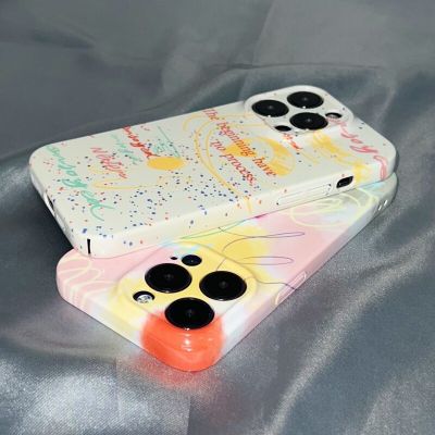 Case for Huawei MATE30PRO MATE40 MATE40PRO MATE50 MATE50PRO simple splash lines acrylic hard phone case Phone Cases