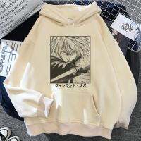 Thorfinn Vinland Saga Vinrando Saga Hoodies เสื้อสเวตเตอร์กอธิคสวยงาม Y2k สำหรับผู้หญิงเสื้อเชิ้ตมีฮู้ดฮาราจูกุผู้หญิง