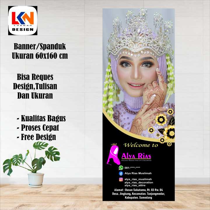 banner rias pengantin | Lazada Indonesia