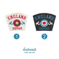 อาร์มผ้า ตัวรีดติดเสื้อลาย ENGLAND