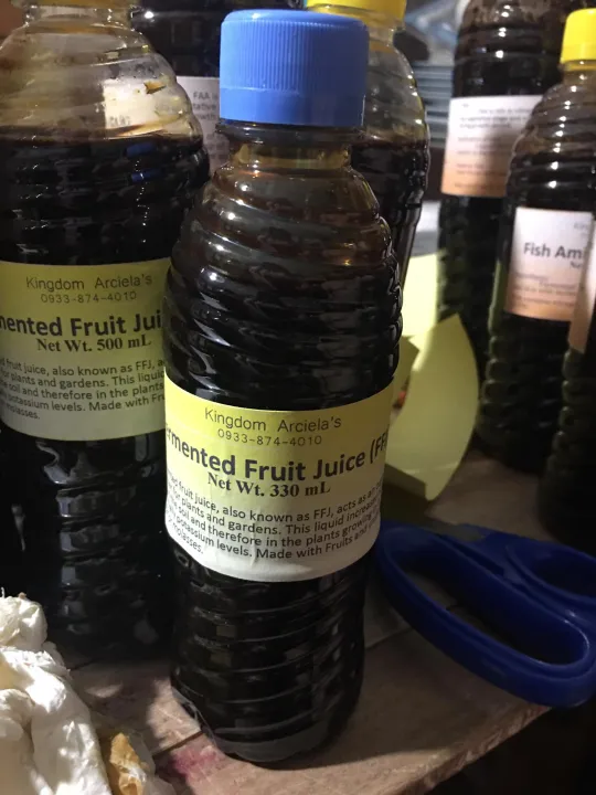 Fermented Fruit Juice 330 mL FFJ Organic Fertilizer for Plants