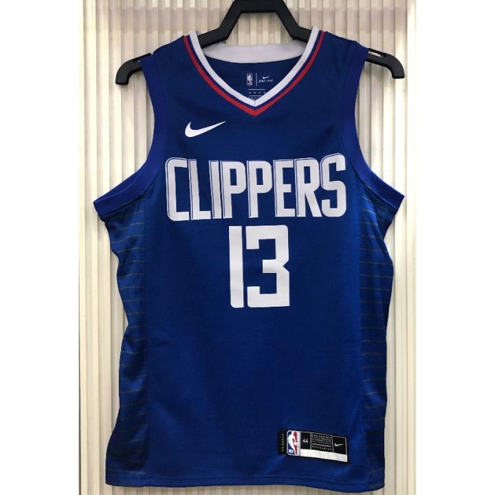 US$ 26.00 - 22-23 Clippers GEORGE #13 Blue Top Quality Hot Pressing NBA  Jersey - m.