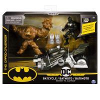 สินค้าขายดี!!! ของเล่น หุ่น ฟิกเกอร์ แบทแมน รถมอเตอร์ไซค์ ดีซี คอมิค DC Comics Batman Batcycle Vehicle with Exclusive Batman and Cla... ของเล่น โมเดล โมเดลรถ ของเล่น ของขวัญ ของสะสม รถ หุ่นยนต์ ตุ๊กตา โมเดลนักฟุตบอล ฟิกเกอร์ Model