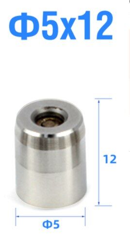 Thin Walled Mold Air Poppet Valves Die Accessories SUS 420 Air Ejector Pins  Mould Gas Cap
