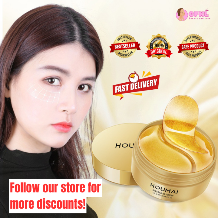 24k Original Eye mask patch with vitamin C gold hydrogel moisturizing