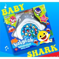 เกมตกปลา ฉลาม 15หลุม ตกปลาของเล่น มีเพลง Baby shark เกมตกปลาแม่เหล็ก ของเล่นเด็ก NO.9989-1