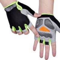 hotx【DT】 Hot Sale Cycling Gloves Men Half Anti-sweat Moutain Anti-Slip Gym Sport