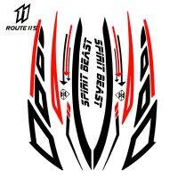 【hot】✐  SPIRIT BEAST Motorcycle Sticker Feul Pegatinas Protector Motorbike Stickers