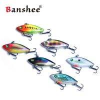 Banshee 6Pcs Lipless Lures ชุด Wobblers สำหรับ Perch Pike Rattle เหยื่อ Crankbaits เหยื่อตกปลา Rattling และ Vib สำหรับฤดูหนาว4ซม. 4.8G