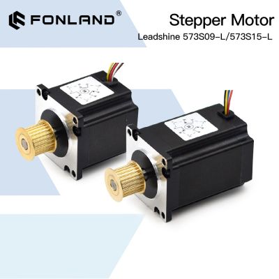 FONLAND Leadshine 3 Phase Stepper Motor 573S09-L 573S15-L For NEMA23 5.8A Length 76mm Shaft 8mm