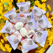 Thùng 2kg Bánh Mochi Sữa Nhân Kem Khoai Môn, Đậu Nành, Sầu Riêng, Đào