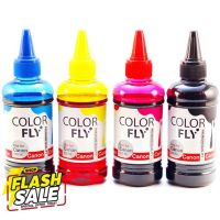 หมึกเติม Canon ขนาด 100 ml. COLOR FLY แท้ % เติม Canon ได้ทุกรุ่น #หมึกเครื่องปริ้น hp #หมึกปริ้น   #หมึกสี   #หมึกปริ้นเตอร์  #ตลับหมึก