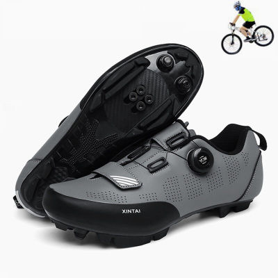MTB Cycling Shoes Flat Sneaker Men Road Cycling Footwear Male Bicycle Sport Spd Mountain Bike Cleat Shoes