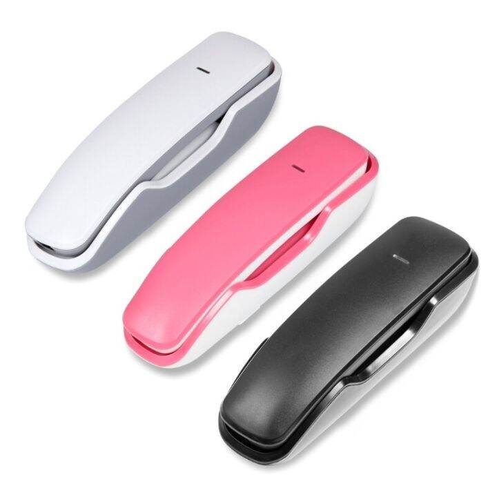 A061 Landline Telephone Sleek Wall Hanging Design 2 In 1 Push Button Phone For Modern Homes And