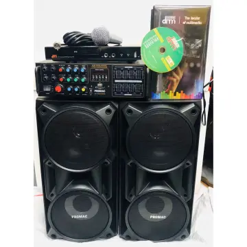 Megamaxx speaker with store amplifier