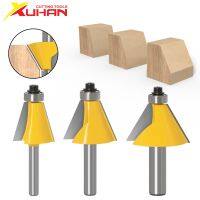 8mm 6mm 1/4inch 12mm 1/2inchShank Chamfer Router Bit 15 องศา Bevel Edging Milling Cutter สําหรับเครื่องมือเครื่องจักรไม้ Woodorking