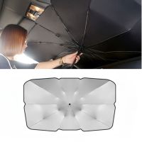 hot【DT】 1PC Car Sunshade Umbrella-style Front Glass Insulation Windshield Umbrella