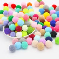 Fluffy Soft Pom Poms Plush Pompom Ball 8/10/15/20/25/30mm Mixed Pompoms For DIY Handmade Sewing Supplies Kids Toy Wedding Decor