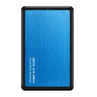 2.5 Inch USB3.0 to Sata HDD Case Free Support 2TB UASP Protocol Hard Drive Enclosure Blue