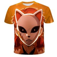 Anime Devon Slayer ชายเสื้อยืด 3D พิมพ์ Street Wear แขนสั้นผู้หญิงฮาราจูกุแฟชั่นมังงะ y2k เสื้อยืดด้านบน XS-5XL