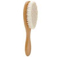 Retro Oil Head Brush with Cork Handle Engraving Cleaning Brush Wool Hair Brush Cleaning Tool