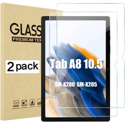 ( 2 Pack ) Tempered Glass For Samsung Galaxy Tab A8 10.5 2021 SM-X200 SM-X205 X200 X205 Tablet Screen Protector Film