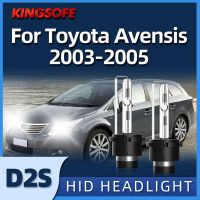 Roadsun อะไหล่ไฟซีนอนรถยนต์2x Hid D2s ไฟหน้ารถโคมไฟ6000K 35W สำหรับ Avensis Toyota 2003 2004 2005