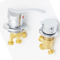 ?READY STOCK?❇☁ Hot and cold water faucet accessories on the side of the jacuzzi bathtub split-type mixed water switch shower conversion diverter valve