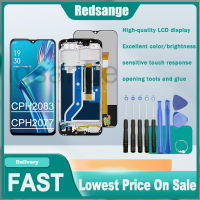 Redsange หน้าจอ LCD 6.22นิ้วของแท้สำหรับ OPPO A12 /Oppo A12s Digitizer จอแสดงผล LCD แบบสัมผัสหน้าจอแทนการประกอบสำหรับ OPPO A12 CPH2083 CPH2077 OPPO A12s OPPO กรอบกลางสำหรับ OPPO A12 OPPO A12s