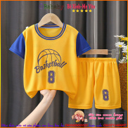 Bộ đồ thể thao cho bé, Quần áo bóng rổ mùa hè cho bé trai bé gái 1-6 tuổi