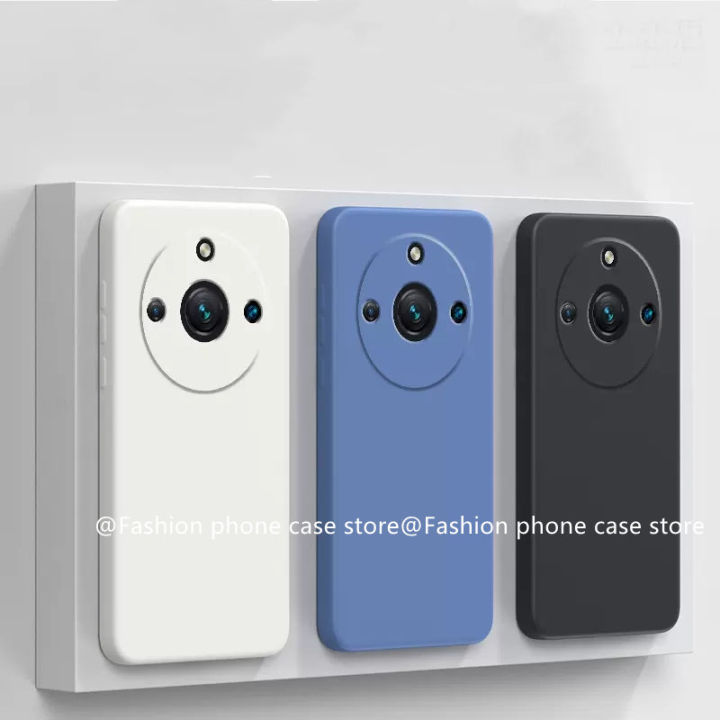 phone-case-เคส-realme11pro-realme-11-pro-plus-5g-เคสผิวด้านซิลิโคนของเหลวขอบตรงรุ่นใหม่สีทึบฝาครอบแบบนิ่ม2023