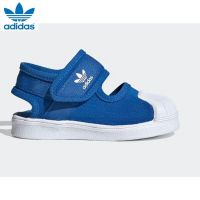 Adidas Kids Sandal Originals Superstar 360รองเท้าแตะ EF7415รองเท้าแตะสีฟ้า