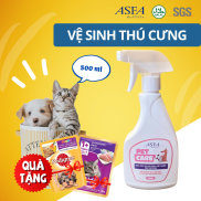 Nước Xịt Khử Mùi, Diệt Khuẩn Cho Chó Mèo ASFA Pet Care 500ml