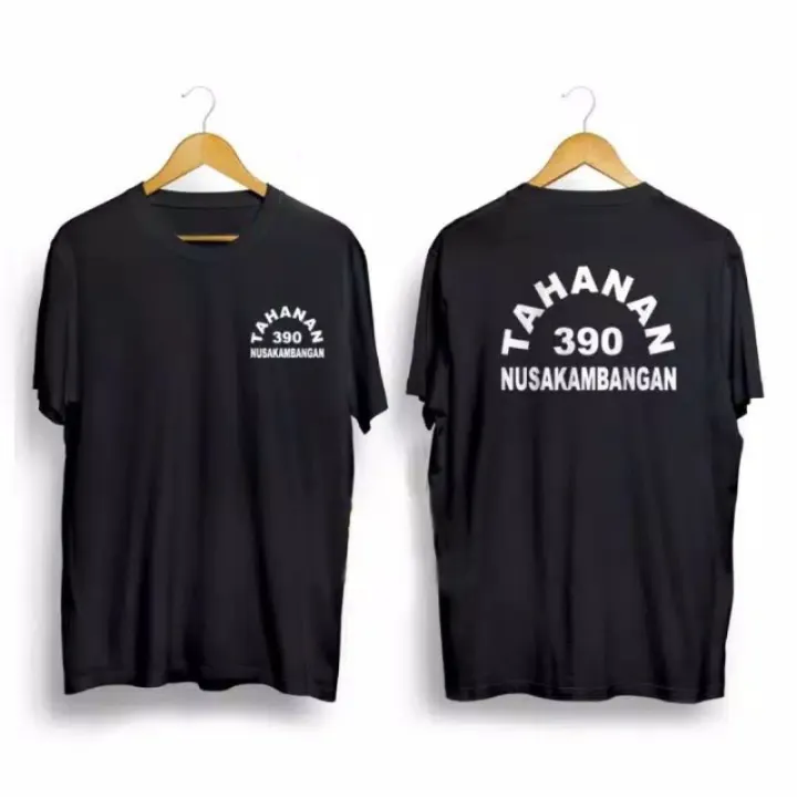 Baju Kaos Tahanan 390 Nusakambangan Lazada Indonesia