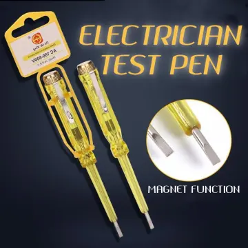 1pc Electric Pen Electrician Special Intelligent Induction Interruption  Test Pen Electric Test Pen Multi-functional Detection High Bright Pen